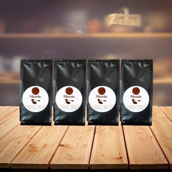 Kit (4 bolsas de 250 grs C/U) de Café CALIDAD DE EXPORTACIÓN molido ENVÍO GRATIS